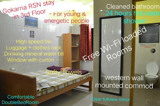 Gokarna RSN STAY in Top Floor for the Young & Energetic people of the Universe - Housity