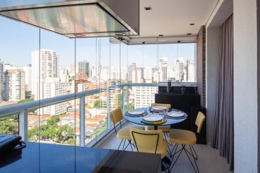 BHomy Vila Olímpia Espetacular com sacada AF193 - Housity
