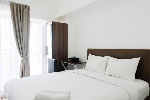 Comfortable Studio Apartment M-Town Residence By Travelio - Housity