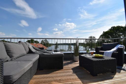 5 Sterne-Ferienhaus-See-Sauna-Kamin-Garten im Naturpark - Housity