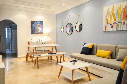 Cosy apartment @ La marsa Corniche-Beach - Housity
