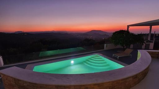 KALITHEA-HILLS VILLA with pool for 8 up to 12 IN RHODES TOWN - Housity