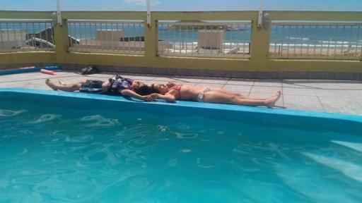 Praia da vila Imbituba SC cobertura na praia vista panorâmica - Housity