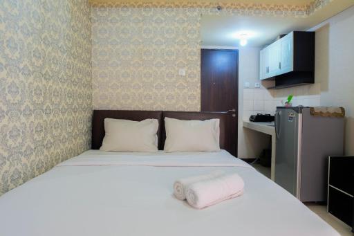 Fully Furnished Studio at Serpong Greenview Apartment By Travelio - Housity