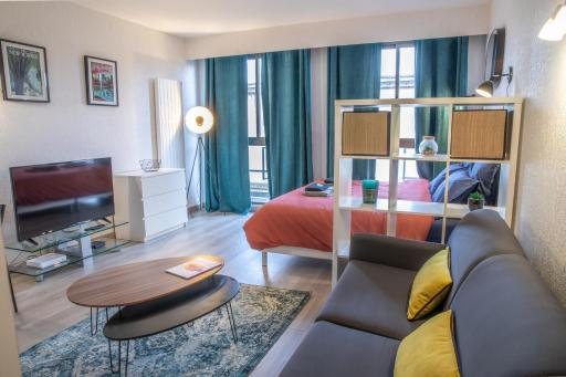 Grand Studio Stan Nancy - calme, cosy, lumineux - Hizvo