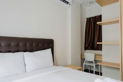 Homey and Simple 1BR at Asatti Apartment By Travelio - Housity
