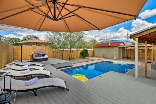 Luxury Albuquerque Home with Pool, Deck, and Hot Tub! - Housity
