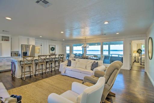 South Grand Lakefront Oasis with Deck and Dock! - Housity
