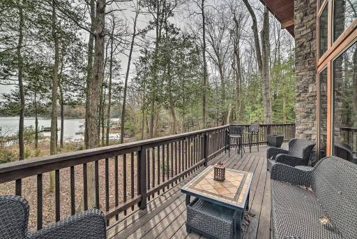 Waterfront Cottage with Fishing Dock and Fireplace! - Housity