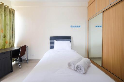 Cozy Minimalist Studio @ Taman Melati Margonda Apartment By Travelio - Housity