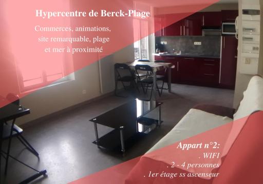 Appart 2-4 pers Berck-Plage Hyper-centre - Housity