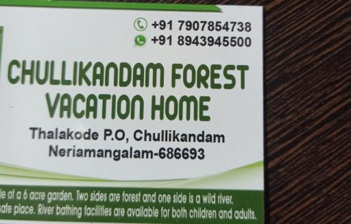 Chullikandam Forest Vacation Home - Housity
