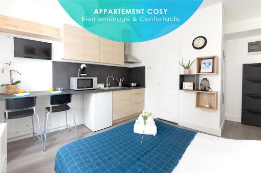 Yannig, Charmant studio rénové à Recouvrance - Housity