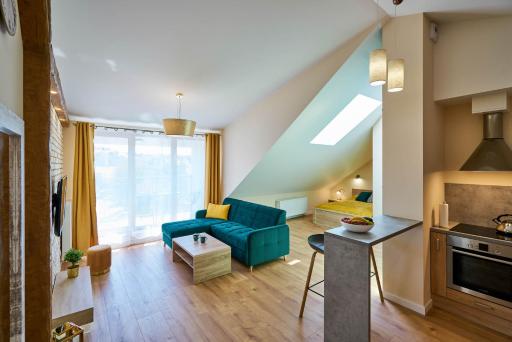 Apartament Ceglany - centrum, prywatne miejsce parkingowe, klimatyzacja - Housity