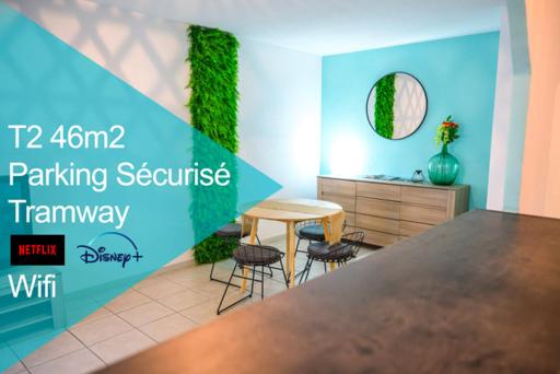 TOULOUSE premium appartement Parking Tramway Wifi Charmant - Housity