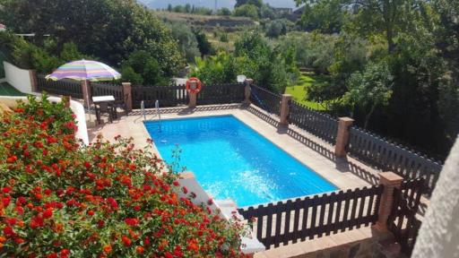 2 bedrooms villa with city view private pool and enclosed garden at Orgiva - Housity