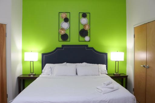 360° Terrace View King Bed by Hospitals WiFi WD Pets - Housity