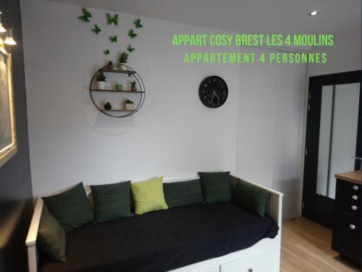 Appart Cosy Brest (Les 4 moulins) - Housity