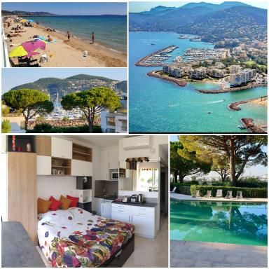 Garden and beach sea view apartment Cannes - Housity