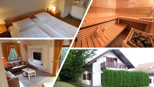 Seepark Kirchheim Ferienhaus bei Viola mit Sauna - Housity