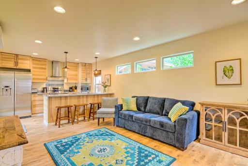 Mod CO Springs Home with Patio and Walkable Location! - Housity