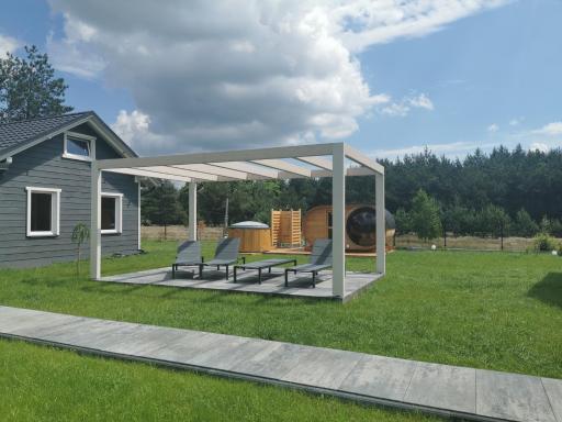 ARKADIA - Domki z balią i sauną nad Wartą - Housity