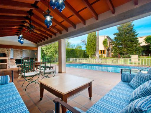 Villa Tramontana de Lloseta, piscina y vista montaña - Housity