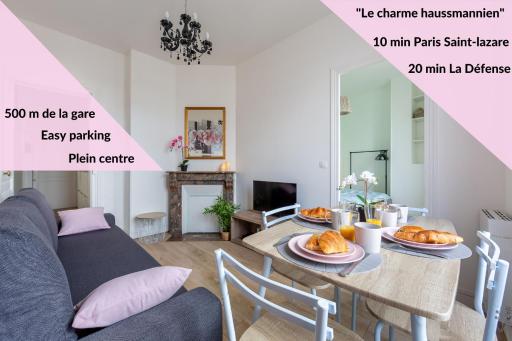 Le charme haussmannien-10 min Paris - Housity