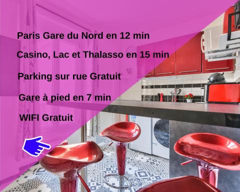 Le Cerisier - Paris Gare du Nord en 15 min - - Housity