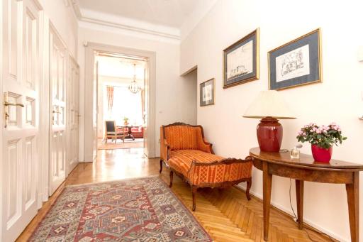 Spacious apartment in Budapest city centre with fireplace - Housity
