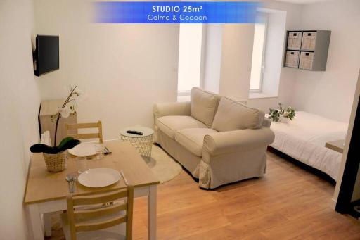 Freskenn 2, studio 25m² neuf, calme & cocoon - Housity