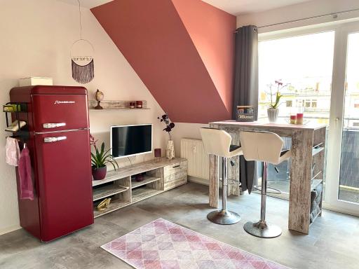 Cottbus-Apartments - Red Apartment I privat I Wifi I Küche I Balkon - Housity