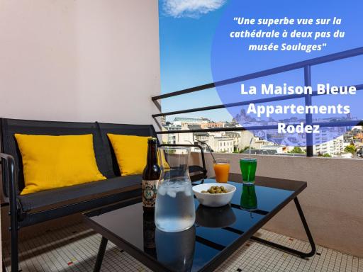 Cocon, vue Rodez, terrasse, box, musée Soulages - Housity