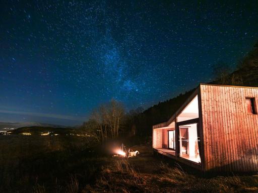 Funkis-cabin in Herand with fantastic fjordview - Housity