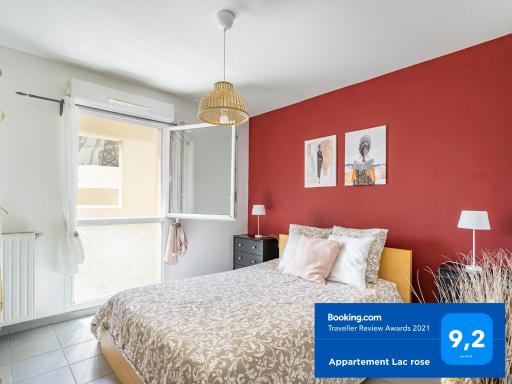 Appartement Lac rose - Parking, Métro, jusqu'à 4 personnes - Housity