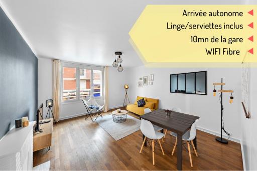 Appartement Bellanger - hyper centre - proche plage - arrivée autonome - Housity