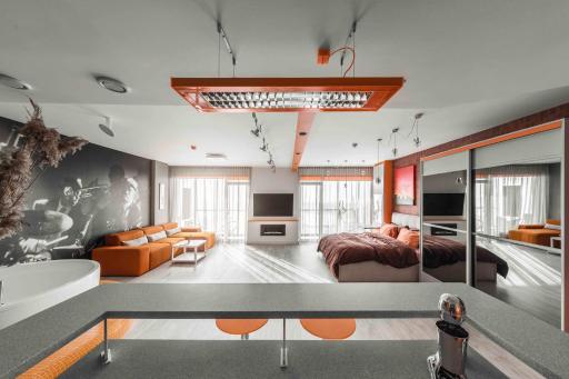 sky ORANGE jacuzzi 28 FLOOR - Housity