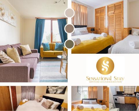 2 Bedroom Apt , Sensational Stay Serviced Accommodation Aberdeen- Middlefield Place - Housity