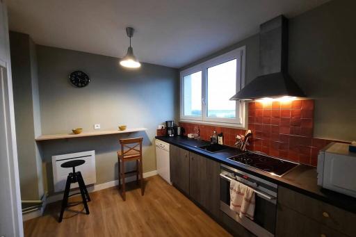 appartement 70m² 3 chambres avec 3 lits 2 places - Housity