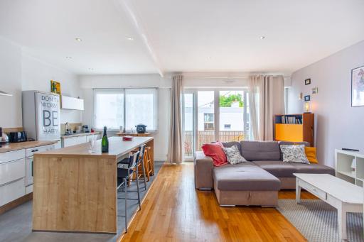 Lorient - LE GRAND LARGE - Grand Balcon Plein Sud - Lit Queen Size - Housity