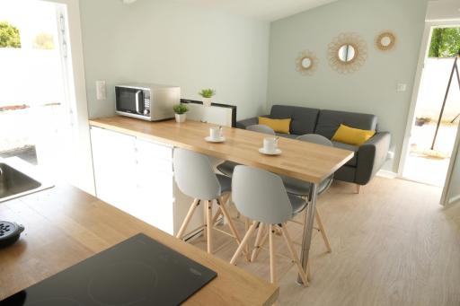T2 - 28m2 avec cour et stationnement, wifi et linge fournis - Housity