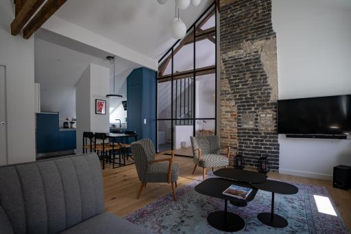 KRAFFT, centre ville, climatisé, baignoire double - La Clé des Sacres - Housity