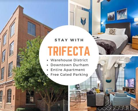 Downtown Durham 2BR Apt Walk Everywhere & Wifi - Housity