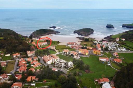 Apartamento frente a la playa con vistas al mar en Barro, Llanes - Housity