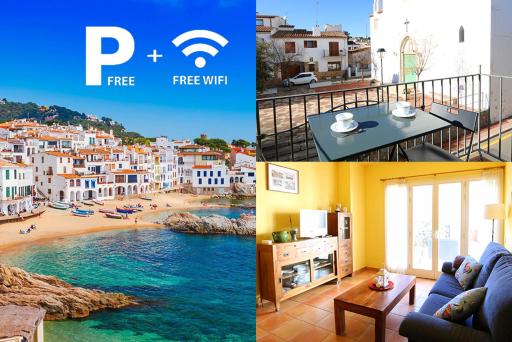 Apartament Antic Plankton - Calella Palafrugell - Free Parking, Beach, Wifi, Perfect holidays - Housity