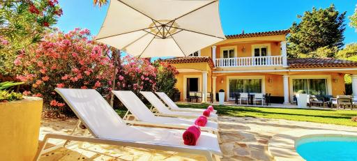 Sunsetvilla au calme avec SPA et Piscine chauffée, plage à pied ,Golf à proximité - Housity