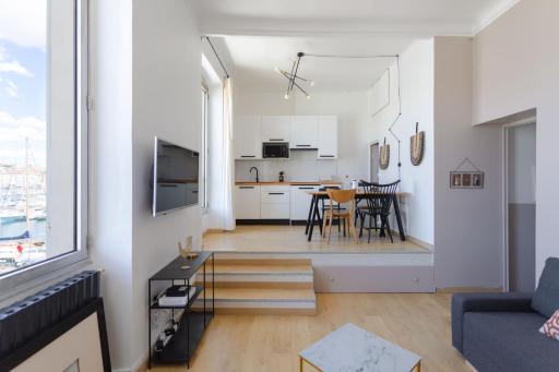 Le Rive Neuve Standing Vieux-Port - Appartement 1 chambre 4 pers Vue Mer Clim - Housity