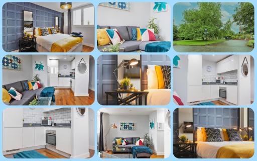 Luxury 9ine Broad street Apartments, Beautiful City View, Public parking, - Housity