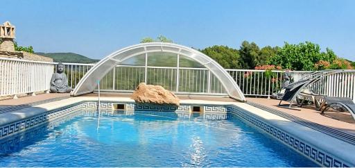 10 bedrooms villa with private pool jacuzzi and enclosed garden at Querol - Housity
