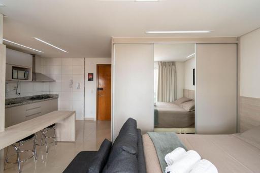 TH1405 Studio Aconchegante, Setor Bueno - Housity